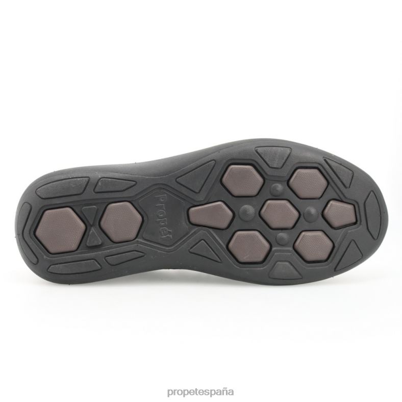 es Propet acogedor Preston hombres café/negro/azul marino J8NZ248 - Imagen 13