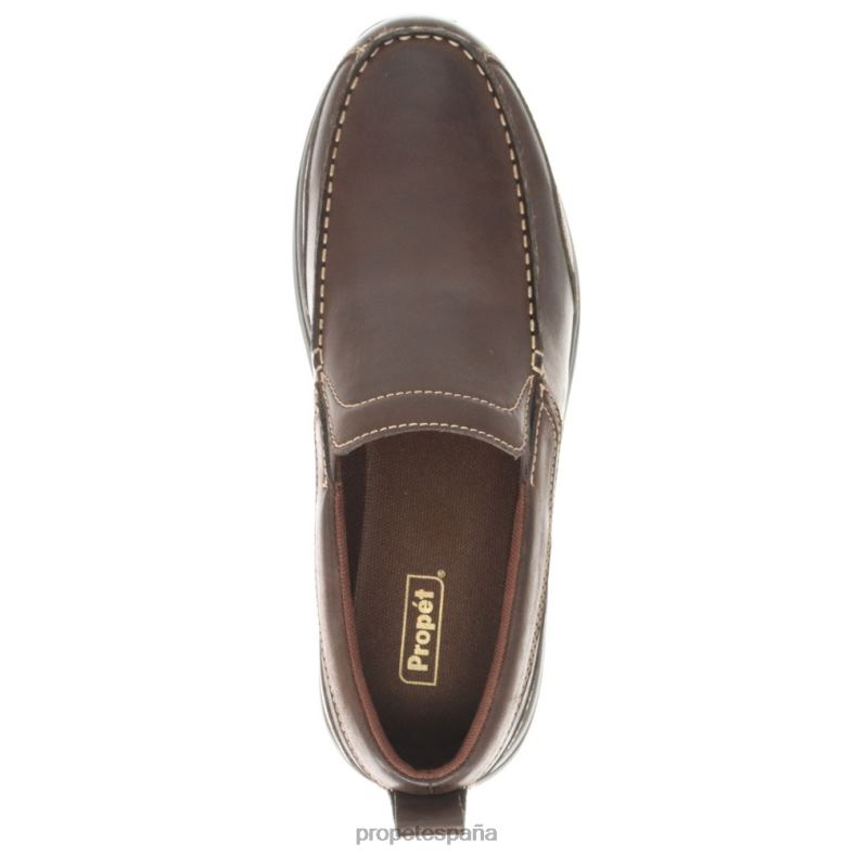 es Propet acogedor Preston hombres café/negro/azul marino J8NZ248 - Imagen 14