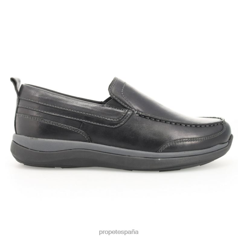 es Propet acogedor Preston hombres café/negro/azul marino J8NZ248 - Imagen 15