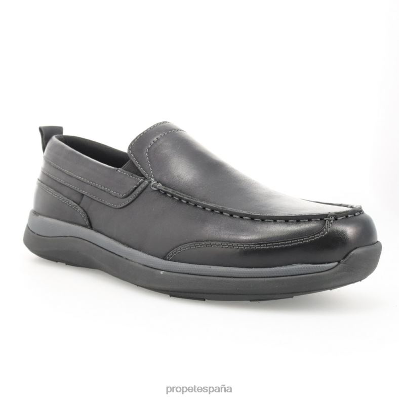 es Propet acogedor Preston hombres café/negro/azul marino J8NZ248 - Imagen 16
