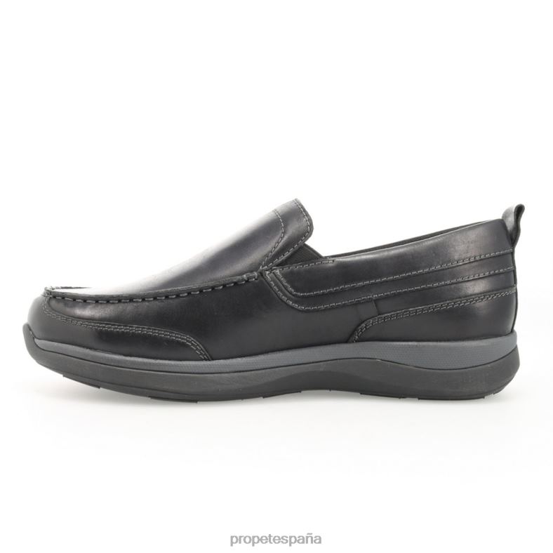 es Propet acogedor Preston hombres café/negro/azul marino J8NZ248 - Imagen 18