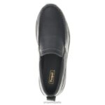 es Propet acogedor Preston hombres café/negro/azul marino J8NZ248 - Imagen 3