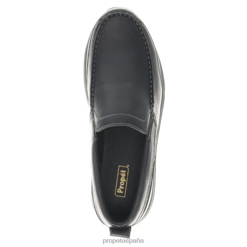 es Propet acogedor Preston hombres café/negro/azul marino J8NZ248 - Imagen 3