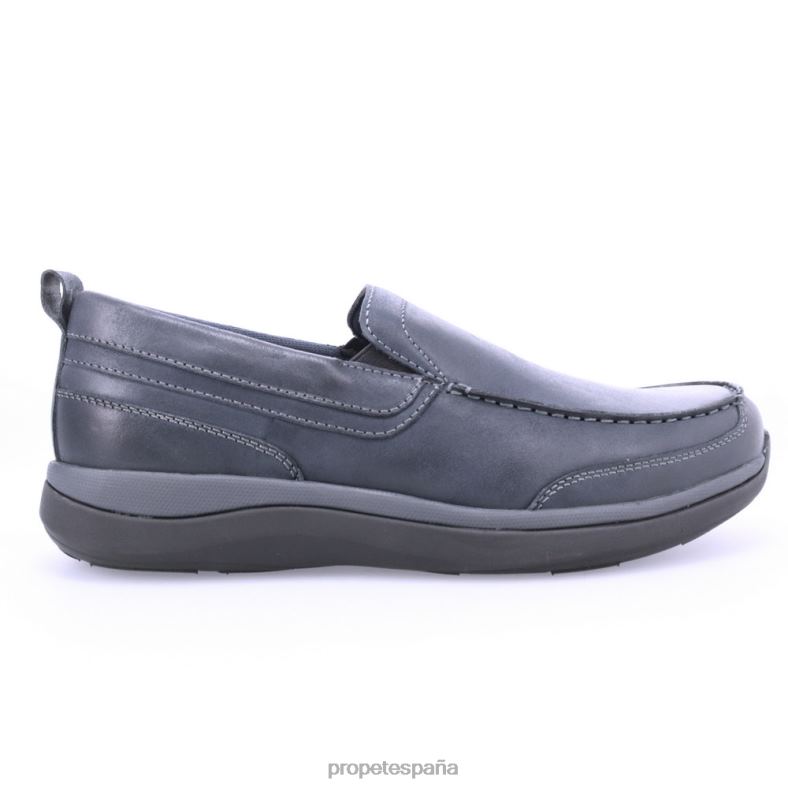 es Propet acogedor Preston hombres café/negro/azul marino J8NZ248 - Imagen 5