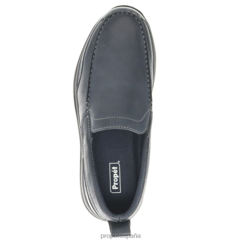 es Propet acogedor Preston hombres café/negro/azul marino J8NZ248 - Imagen 9