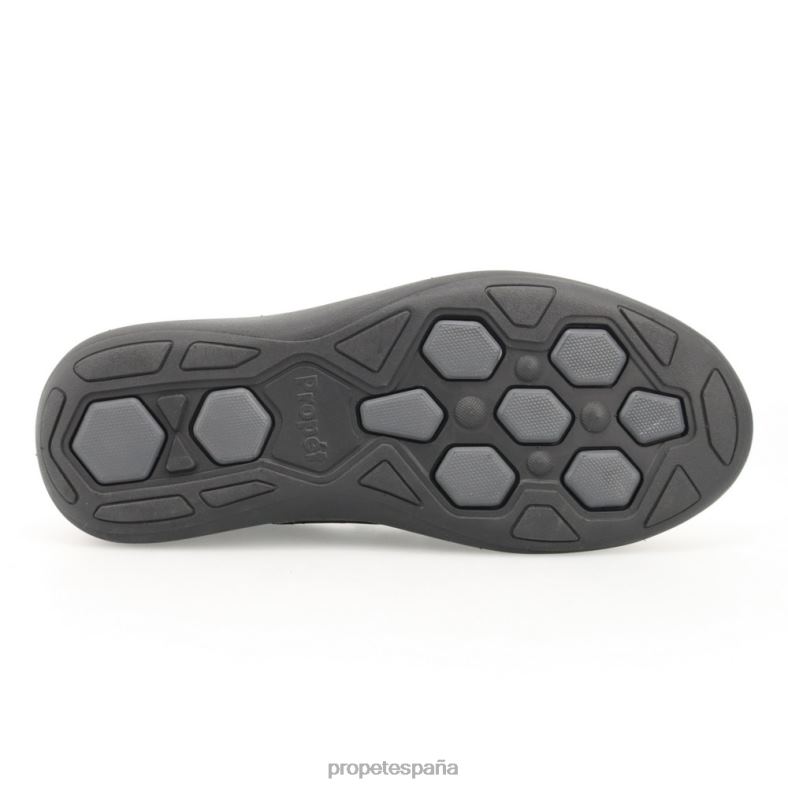 es Propet acogedor Preston hombres café/negro/azul marino J8NZ248 - Imagen 10