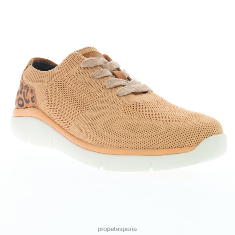 es Propet acogedor sachi mujer albaricoque/negro/denim/arena J8NZ2146 - Imagen 2