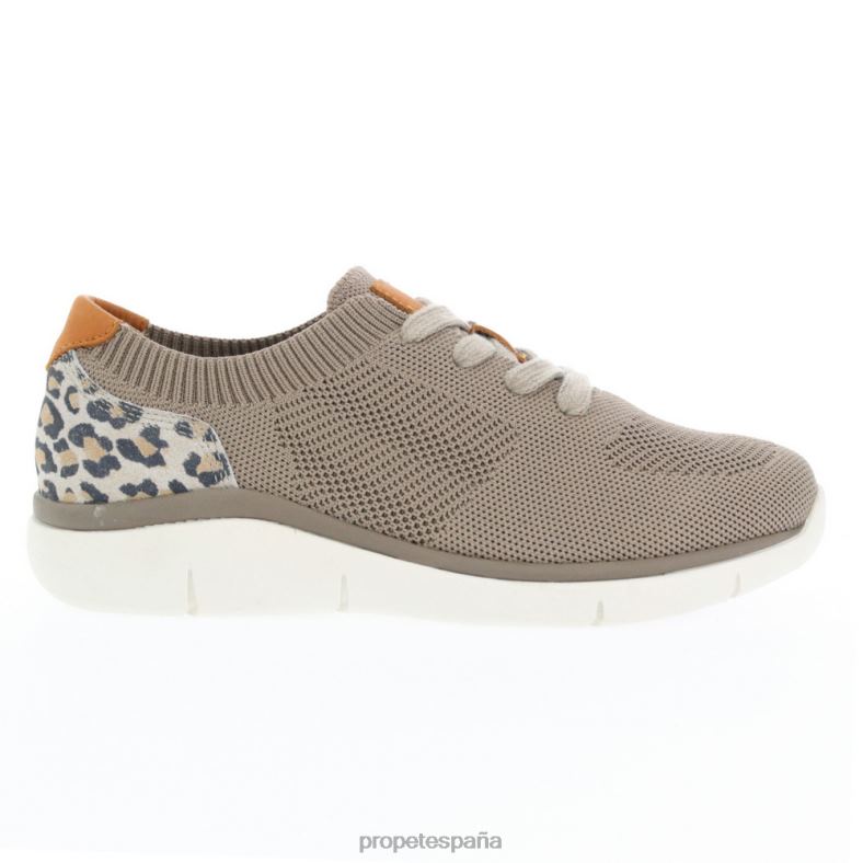 es Propet acogedor sachi mujer albaricoque/negro/denim/arena J8NZ2146 - Imagen 11