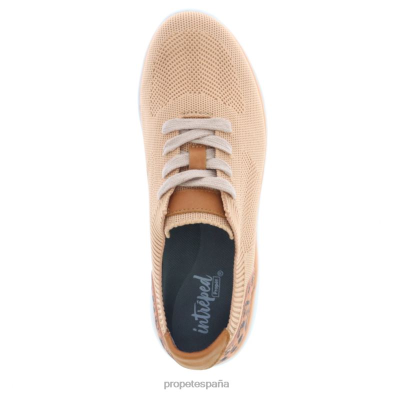 es Propet acogedor sachi mujer albaricoque/negro/denim/arena J8NZ2146 - Imagen 19