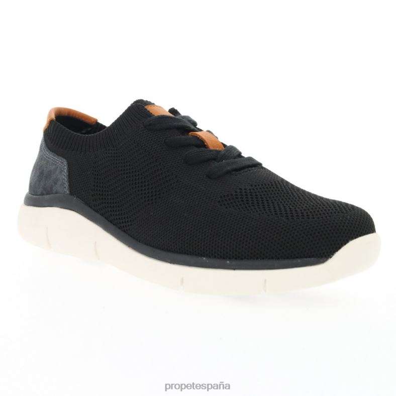 es Propet acogedor sachi mujer albaricoque/negro/denim/arena J8NZ2146 - Imagen 21