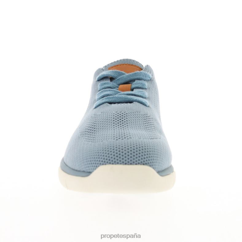 es Propet acogedor sachi mujer albaricoque/negro/denim/arena J8NZ2146 - Imagen 7