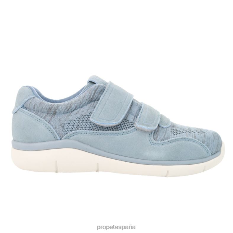 es Propet acogedor salida mujer gris oscuro/negro/denim J8NZ2152 - Imagen 5