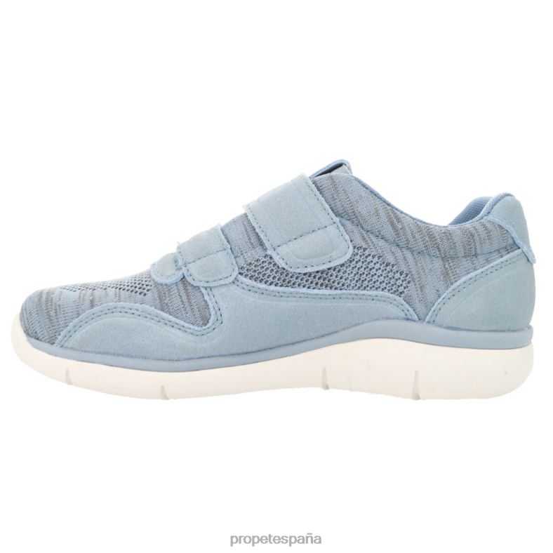 es Propet acogedor salida mujer gris oscuro/negro/denim J8NZ2152 - Imagen 8