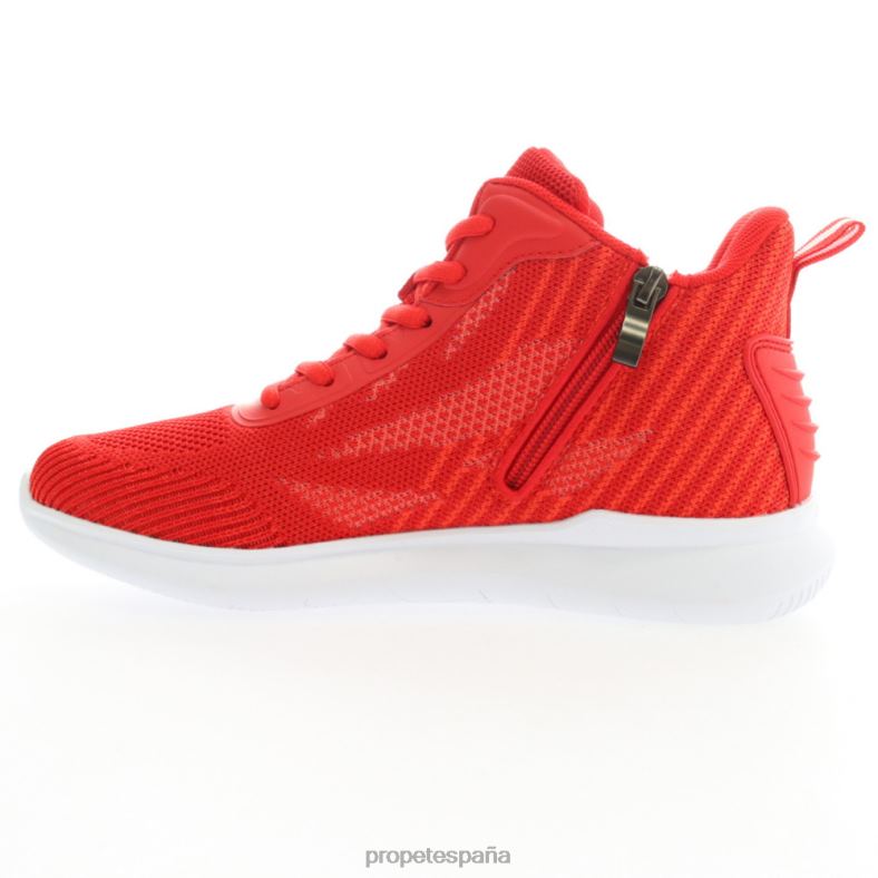 es Propet acogedor travelbound hola mujer rojo/negro/gris J8NZ2141 - Imagen 12