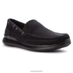 es Propet acogedor viasol hombres negro/gris/tostado J8NZ256 - Imagen 2