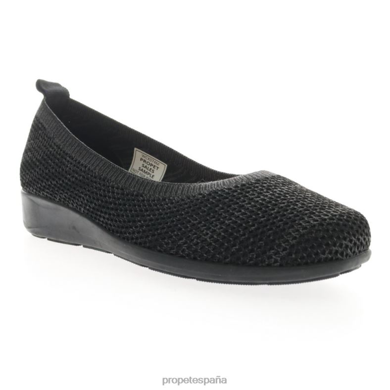 es Propet acogedor yen mujer negro/gris/azul marino J8NZ2144 - Imagen 2