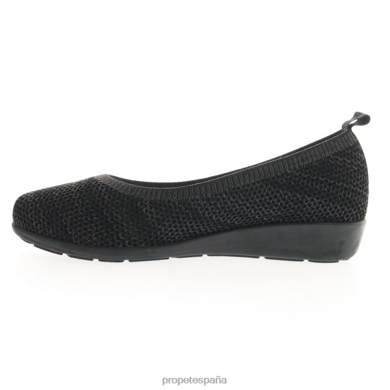 es Propet acogedor yen mujer negro/gris/azul marino J8NZ2144 - Imagen 12