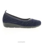 es Propet acogedor yen mujer negro/gris/azul marino J8NZ2144 - Imagen 5