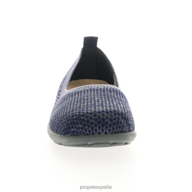 es Propet acogedor yen mujer negro/gris/azul marino J8NZ2144 - Imagen 7