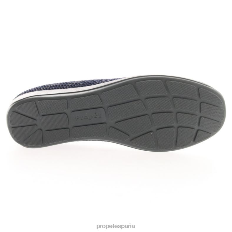 es Propet acogedor yen mujer negro/gris/azul marino J8NZ2144 - Imagen 9