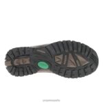 es Propet elegante Blizzard cremallera alta hombres marrón negro J8NZ240 - Imagen 5
