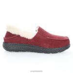 es Propet elegante británico mujer piedra/negro/rojo vino J8NZ2137 - Imagen 5