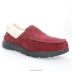 es Propet elegante británico mujer piedra/negro/rojo vino J8NZ2137 - Imagen 6