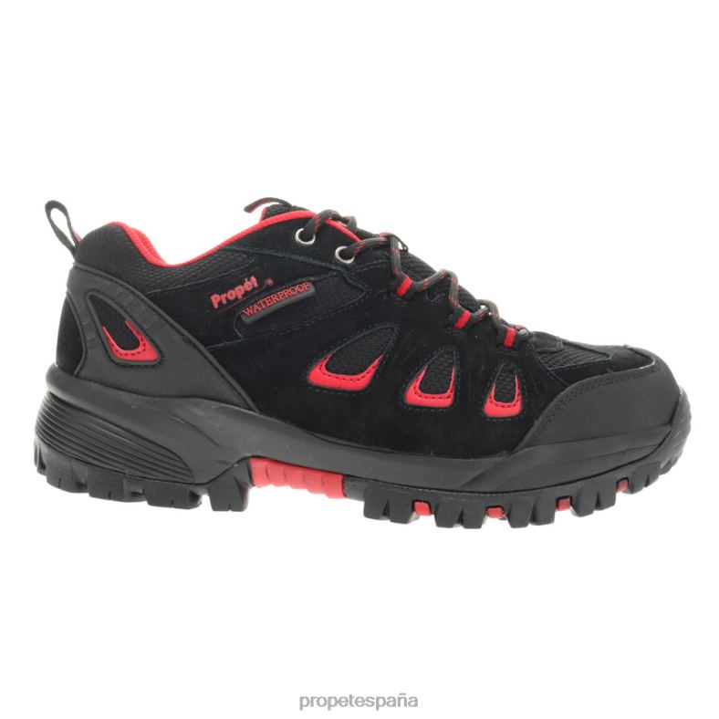 es Propet elegante caminante bajo hombres naranja humo/negro/marrón/negro rojo/gris azul J8NZ232 - Imagen 11