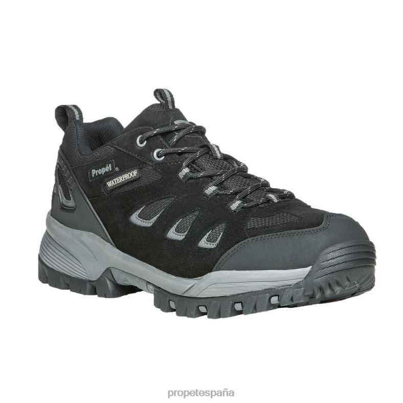 es Propet elegante caminante bajo hombres naranja humo/negro/marrón/negro rojo/gris azul J8NZ232 - Imagen 28