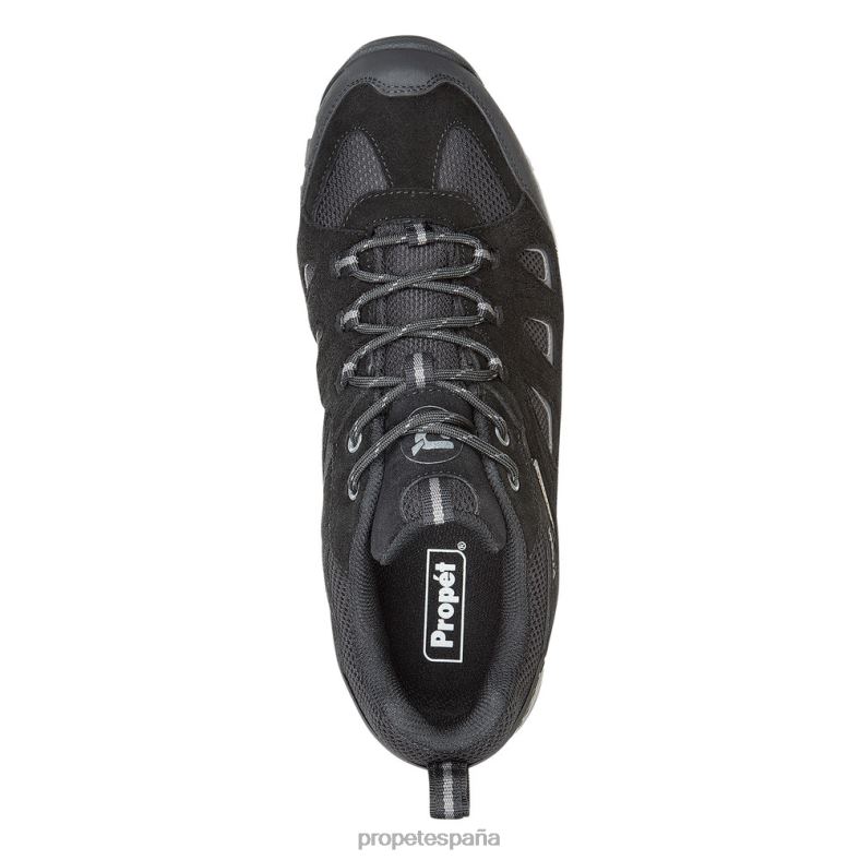 es Propet elegante caminante bajo hombres naranja humo/negro/marrón/negro rojo/gris azul J8NZ232 - Imagen 4