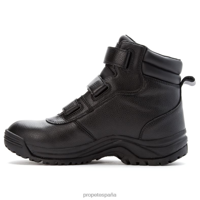 es Propet elegante cliff walker correa alta hombres negro J8NZ227 - Imagen 4