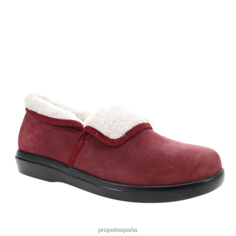 es Propet elegante Colbie mujer rojo vino/negro/gris/piedra J8NZ2140 - Imagen 2