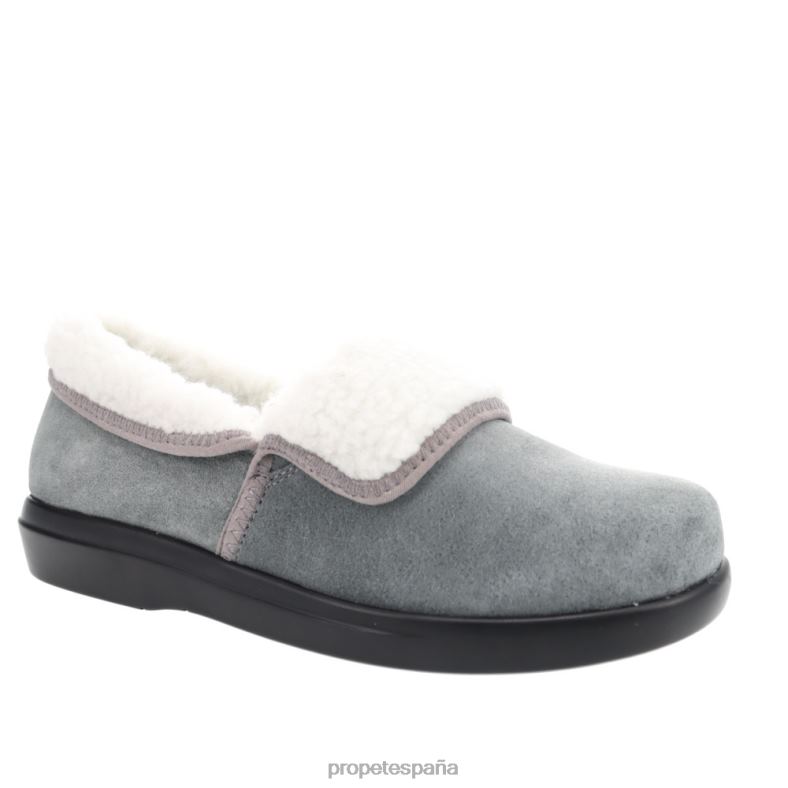 es Propet elegante Colbie mujer rojo vino/negro/gris/piedra J8NZ2140 - Imagen 6