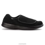 es Propet elegante coleman hombres negro/camello/chocolate J8NZ279