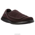 es Propet elegante coleman hombres negro/camello/chocolate J8NZ279 - Imagen 6