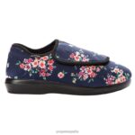 es Propet elegante cómodo n pie mujer negro/floral negro/pana burdeos/flor azul marino/pana piedra J8NZ2138 - Imagen 19