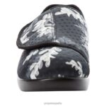 es Propet elegante cómodo n pie mujer negro/floral negro/pana burdeos/flor azul marino/pana piedra J8NZ2138 - Imagen 7