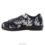 es Propet elegante cómodo n pie mujer negro/floral negro/pana burdeos/flor azul marino/pana piedra J8NZ2138 - Imagen 8