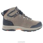 es Propet elegante Conrado hombres negro/naranja humo J8NZ217 - Imagen 9