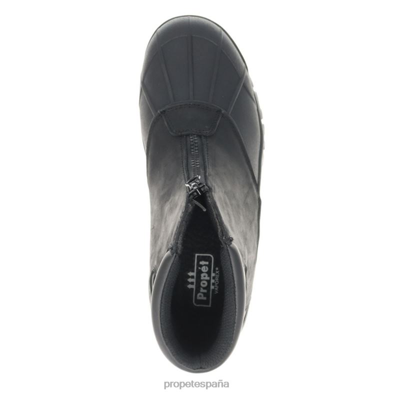 es Propet elegante cremallera media ventisca hombres marrón negro/negro J8NZ235 - Imagen 4