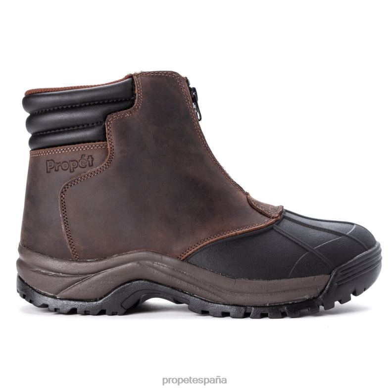 es_propet_elegante_cremallera_media_ventisca_hombres_marron_negro_negro_j8nz235.jpg es Propet elegante cremallera media ventisca hombres marrón negro/negro J8NZ235 - Imagen 1