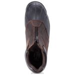 es Propet elegante cremallera ventisca en el tobillo hombres marrón negro/negro J8NZ234 - Imagen 7