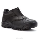 es Propet elegante cremallera ventisca en el tobillo hombres marrón negro/negro J8NZ234 - Imagen 10