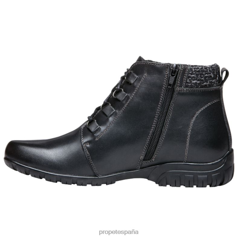 es Propet elegante delaney de cuero mujer negro/marrón/azul marino J8NZ2110 - Imagen 11