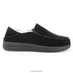 es Propet elegante edsel hombres negro/marrón/piedra J8NZ280
