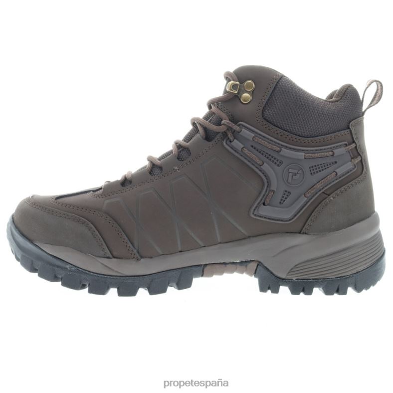 es Propet elegante fuerza caminante de la cresta hombres marrón oscuro J8NZ220 - Imagen 12