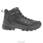 es Propet elegante fuerza caminante de la cresta hombres marrón oscuro J8NZ220