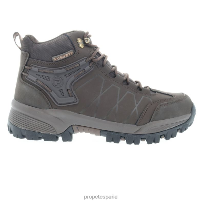 es Propet elegante fuerza caminante de la cresta hombres marrón oscuro J8NZ220 - Imagen 9