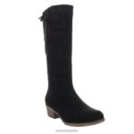 es Propet elegante jinete mujer negro/taupe ahumado J8NZ2111 - Imagen 2