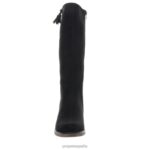 es Propet elegante jinete mujer negro/taupe ahumado J8NZ2111 - Imagen 5